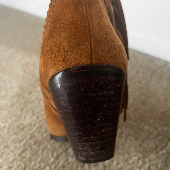 Sam Edelman Louie Fringe Ankle Booties - Picture 6 of 11